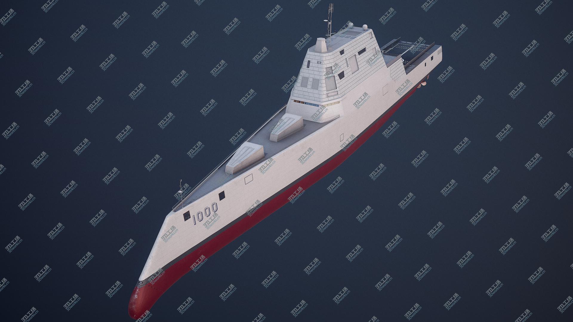 images/goods_img/20210319/Zumwalt Class Destroyer USS DDG-1000 3D model/1.jpg